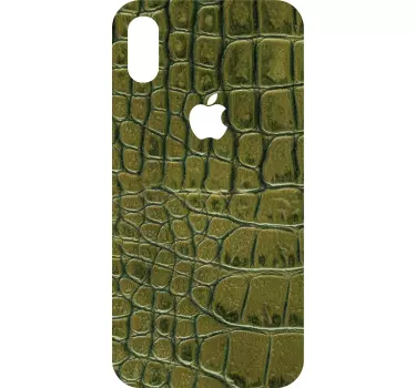 Crocodile Skin iPhone Sticker - TenStickers