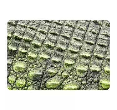Crocodile Skin Laptop Sticker - TenStickers