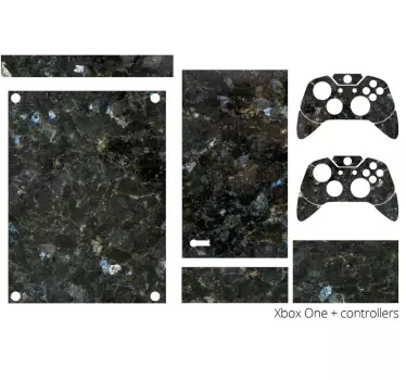 Dark marble texture xbox sticker - TenStickers