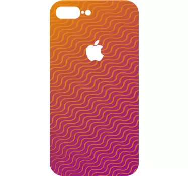 Degraded pattern decoration sticker - TenStickers