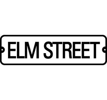 Elm Street Wall Sticker - TenStickers