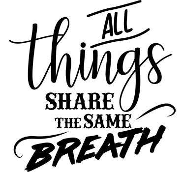 Environmental Quote Sticker - TenStickers