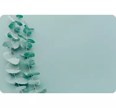 Eucalyptus Leaf Pattern laptop skin - TenStickers