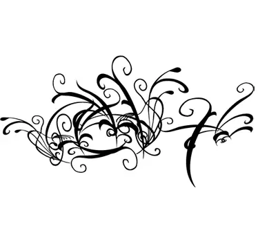 Floral Collage Headboard Wall Decal - TenStickers