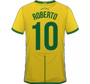 Football sticker custom jersey t-shirt - TenStickers