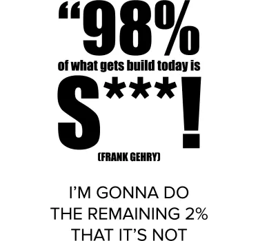 Frank Gehry - TenStickers