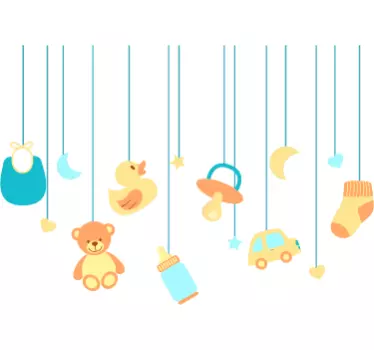 Hanging Toys Sticker - TenStickers