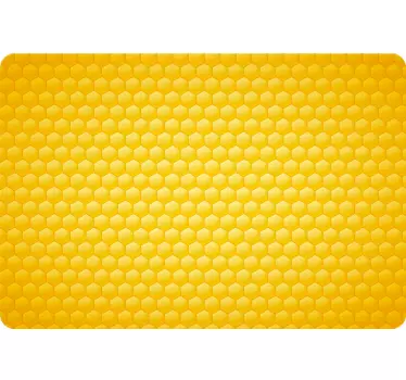 honeycomb laptop skin - TenStickers