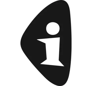 Information Point Sign Decal - TenStickers