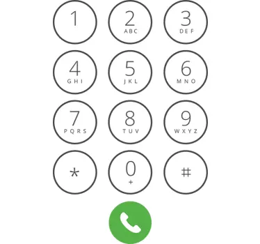 iPhone Buttons Wall Sticker - TenStickers