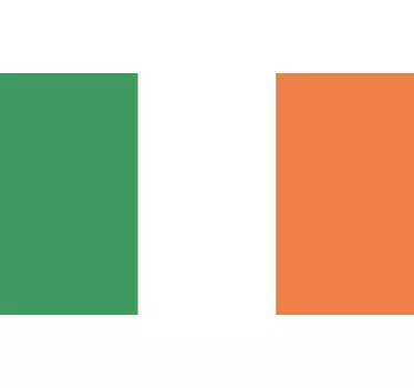 Ireland Flag Sticker - TenStickers