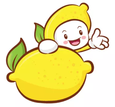 Lemon Kid Wall Sticker - TenStickers