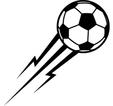 Lightening Ball Sticker - TenStickers