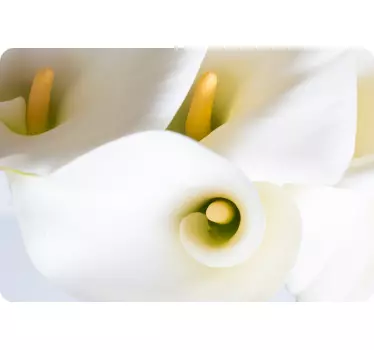 Lily Flower Laptop Sticker - TenStickers