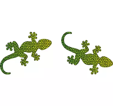 Lizard Collection Wall Stickers - TenStickers