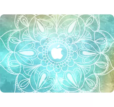 Mandala Laptop Sticker - TenStickers