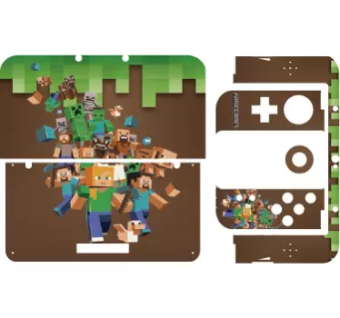 Minecraft Nintendo Skin - TenStickers