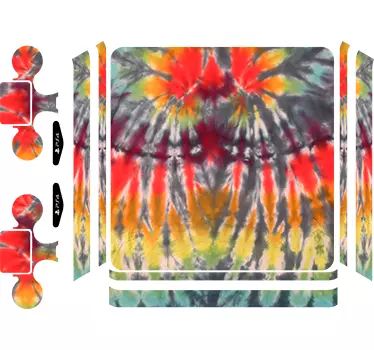 Multicolour PS4 Skin Sticker - TenStickers