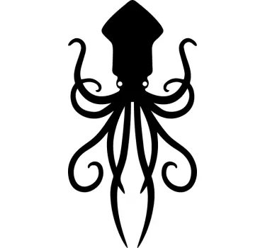 Octopus Wall Sticker - TenStickers