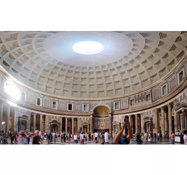 Pantheon Rome Vinyl Sticker - TenStickers