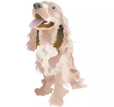 Pet Dog Kids Wall Sticker - TenStickers