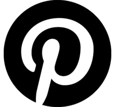 Pinterest Logo Decal - TenStickers