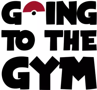 Pokemon Gym Wall Sticker - TenStickers