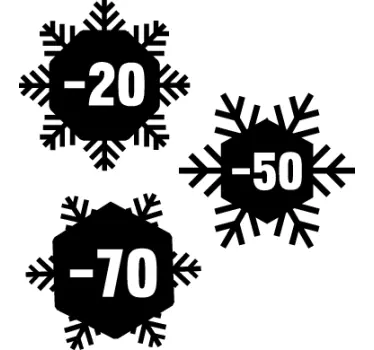 Promotion window decal - TenStickers