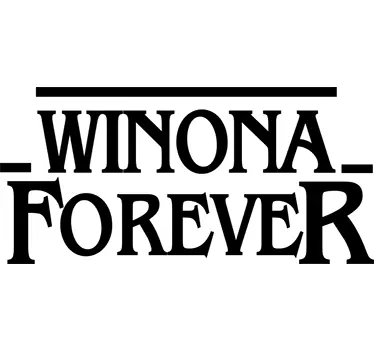 Quote sticker winona forever - TenStickers