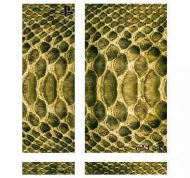 Golden reptile skin texture ps4 skin - TenStickers