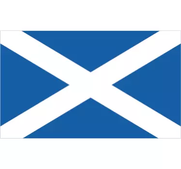Scotland Flag Wall Sticker - TenStickers