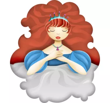 Sleeping Beauty Sticker - TenStickers