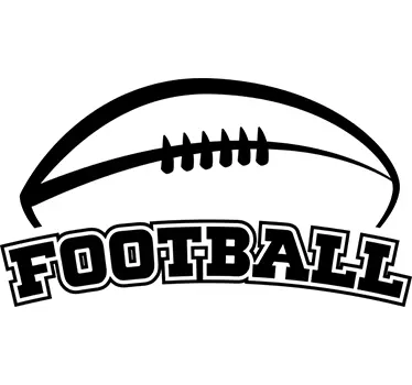 Football Excitement for Enthusiasts football sticker - TenStickers