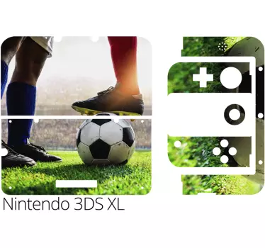 Soccer stadium (3DS XL) nintendo skin decal - TenStickers