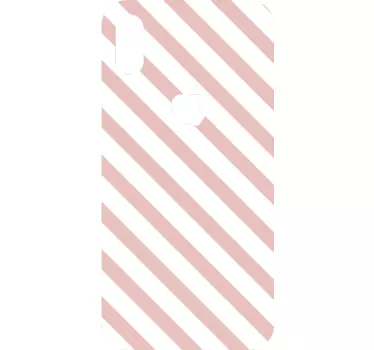 Striped patterns decoration iPhone sticker - TenStickers