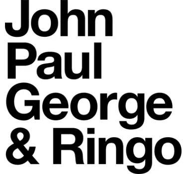 The Beatles John Paul George Ringo Sticker - TenStickers