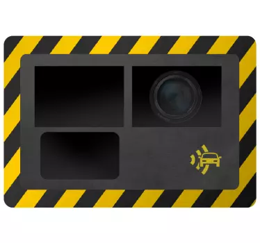 Traffic Radar Laptop Sticker - TenStickers