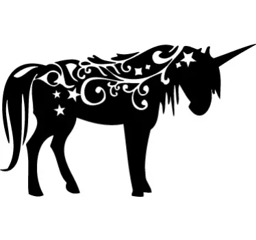 Unicorn Wall Sticker for Kids - TenStickers