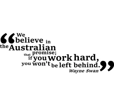 Wayne Swan Living Room Wall Decor - TenStickers