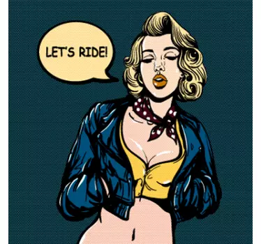 Which is not a comic furniture decal - TenStickers