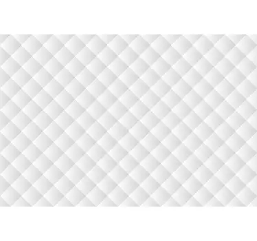 White quiltted pattern laptop sticker - TenStickers