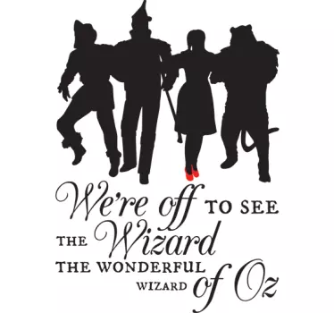 Wizard of Oz Sticker - TenStickers