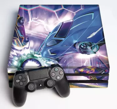 3D Rocket League ps4 sticker - TenStickers