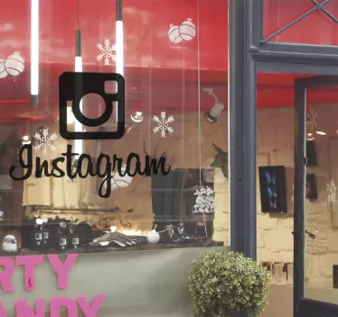 Instagram Logo Decal - TenStickers