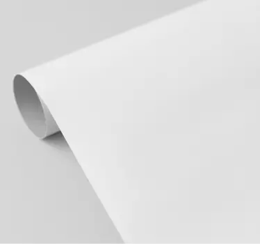 White plain vinyl sticker - TenStickers