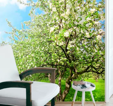 Apple Tree Wall Mural - TenStickers