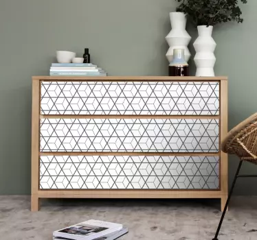 Scandinavian motifs furniture decal - TenStickers