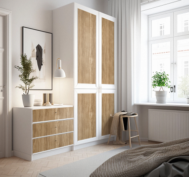 Wood veins furniture sticker - TenStickers