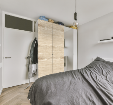 Light colored wood furniture decal - TenStickers