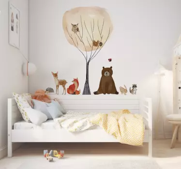 Animals wild animal sticker - TenStickers